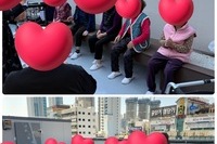 공업탑요양원 옥상나들이